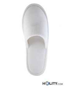 Geschlossene-Chenille-Hotelslipper-mit-PVC-Sohle-h41514
