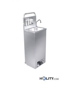 Mobiles Handwaschbecken/Desinfektionsmittelspender h418_103