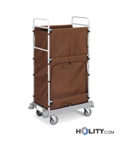 Zimmerservicewagen-mit-Sack-von-600L-h42205