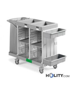 Wäschewagen-für-Hotel-mit-Ablagefächer-h42210