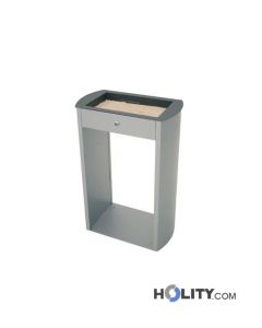 Aschenbecher für den Aussenbereich, verzinkter Stahl h42427