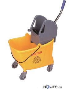 Professioneller Reinigungswagen mit Mop-Presse h438_130