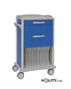 Wagen für Patientenakten h44816