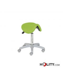 Ergonomischer Hocker für Arztpraxis mit Rädern h448_93