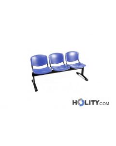 3-er Sitzbank für Wartezimmer h44916