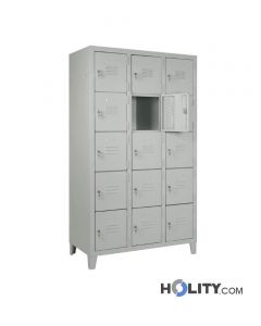 15er Fächerschrank für Fitnessstudio mit 50 cm Tiefe h471_24
