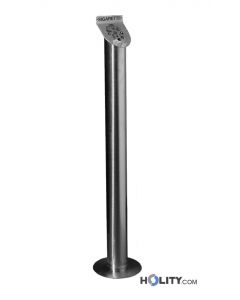 Säulenaschenbecher aus Edelstahl h476_01