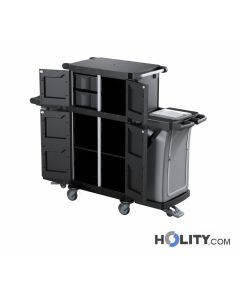Hotelzimmer-Reinigungswagen-aus-recyceltem-Kunststoff-h489-09