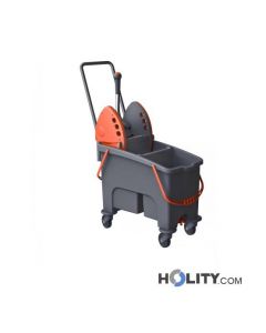 Reinigungswagen mit Doppeleimer h489_13
