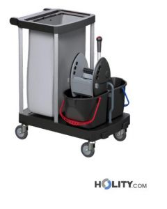 Reinigungswagen mit Doppeleimer 2 x 15 Liter h489_16