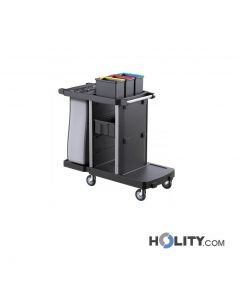 Reinigungswagen mit Sackhalterung h489_20