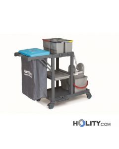 Reinigungswagen mit Zubehör h504_30