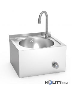 Handwaschbecken aus Edelstahl h509_01