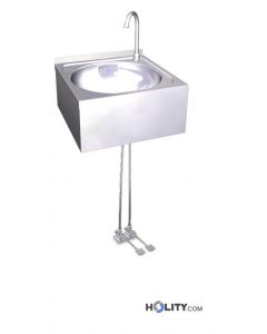 Handwaschbecken aus Edelstahl h509_03