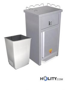 Abfallbehälter, Tablettmülleimer für Self Servie h509_11