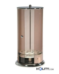 Zylindrischer Eiswaffelständer für Eisdielen h524_02