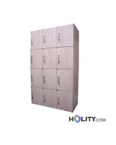 Schliessfachschrank mit 12 Fächern h526_09