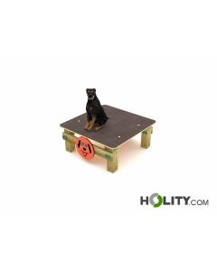Podest für Hunde Agility Parcour aus Holz h575_51