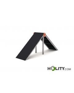A-Wand für Hunde Agility Parcour aus Aluminium h575_53