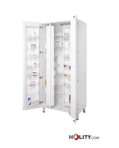 Medikamentenschrank mit Minitresor h601_01