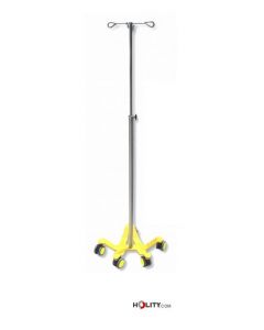 Infusionsständer-mit-2-Haken-und-farbigem-Fuß-h740_26