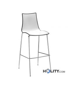 Zweifarbiger Barhocker h74182
