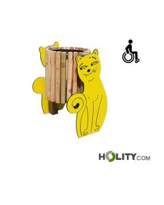 Inklusiver-Abfallbehälter-aus-Holz-mit-katzenförmigen-Seitenelementen-h763_21