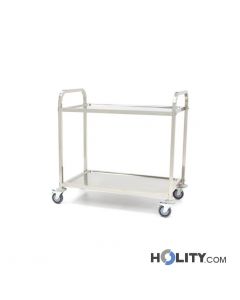 Servicewagen-aus-Edelstahl-mit-2-Etagen-h83324