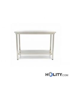 Edelstahltisch-mit-höhenverstellbaren-Füßen-h83329