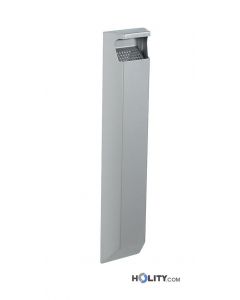 Aschenbecher aus Stahl h8614