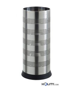 Schirmständer/Mülleimer aus Stahl h8618