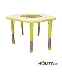 Verstellbarer-Tisch-Blumenform-mit-Korb-für-den-Kindergarten-h872_09