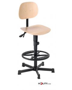 Medizinischer-Hocker-mit-Fußstütze-Ring-h891_08