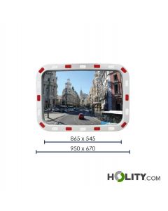 Verkehrsspiegel-mit-rot-weißen-reflektierenden-Streifen-h972_31