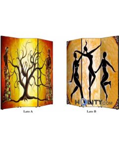 Doppelseitige Design-Trennwand h11816