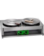 Crêpesgerät Gas 2 Platten 40 cm h0963