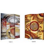 Paravent mit Kunstdruck h11808