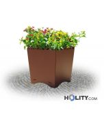 Blumenkübel aus Stahlblech h28717