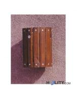Wandmontierter-Holzabfalleimer-h28507