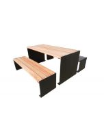 Set Picknick Tisch mit Bänken h109211