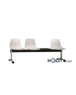 3er-Sitzbank mit Tisch für Wartezimmer h34406