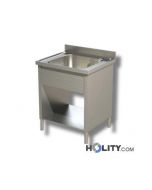 Professionelle-Edelstahlspüle-mit-einem-Becken-auf-der-Seite-h35715