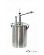 Gebäckfüller aus Edelstahl h21563