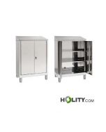 Edelstahl-Stehpultschrank-AISI-430-mit-2-Türen-h111_77