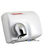 Fumagalli Händetrockner aus Stahl h1205 weißes Stahl