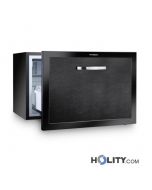 Schubladen-Minibar mit Zierblende und Griff h12821