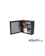 Minibar zur Wandmontage mit Glastüre h12937