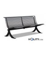 Sitzbank aus Metall h14007