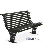 Sitzbank aus Metall h140189