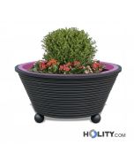 Blumentopf aus Metall h140262